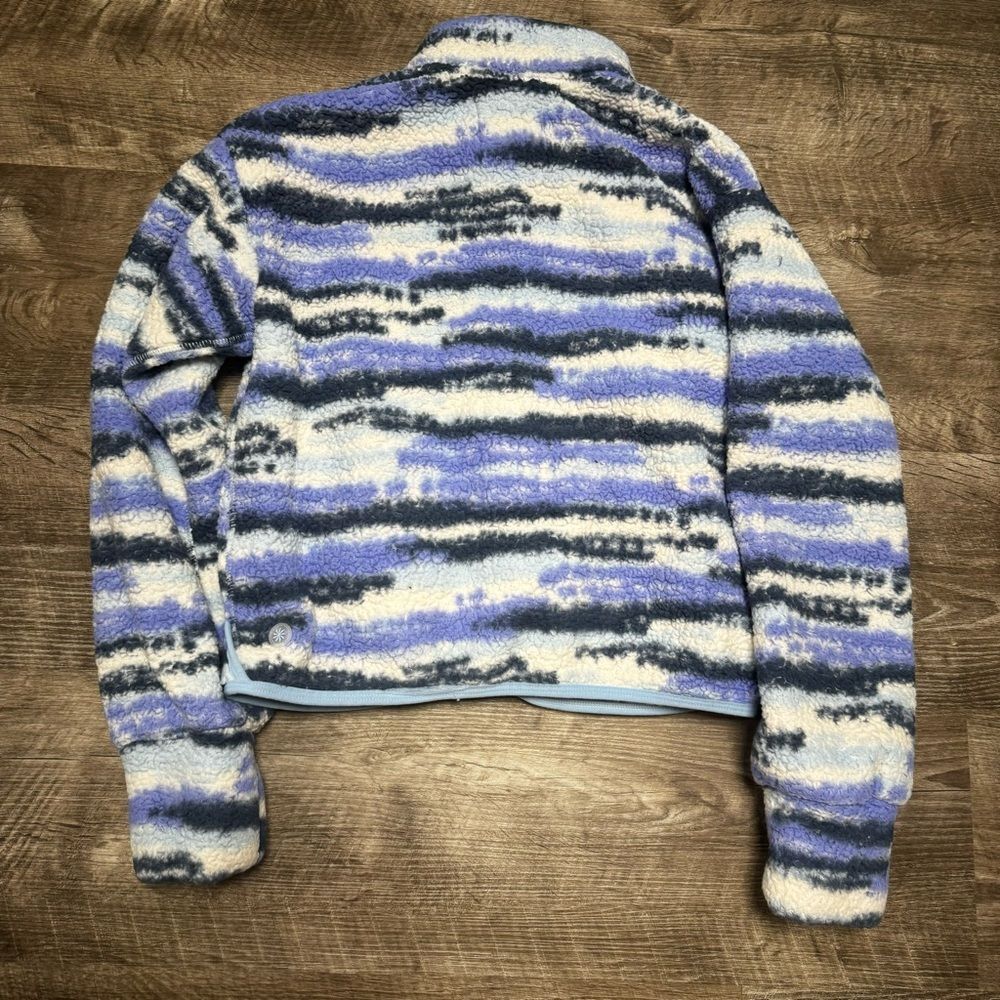 Athleta Girl Sherpa Zip Up Jacket Size Large 12 - Picture 4 of 4